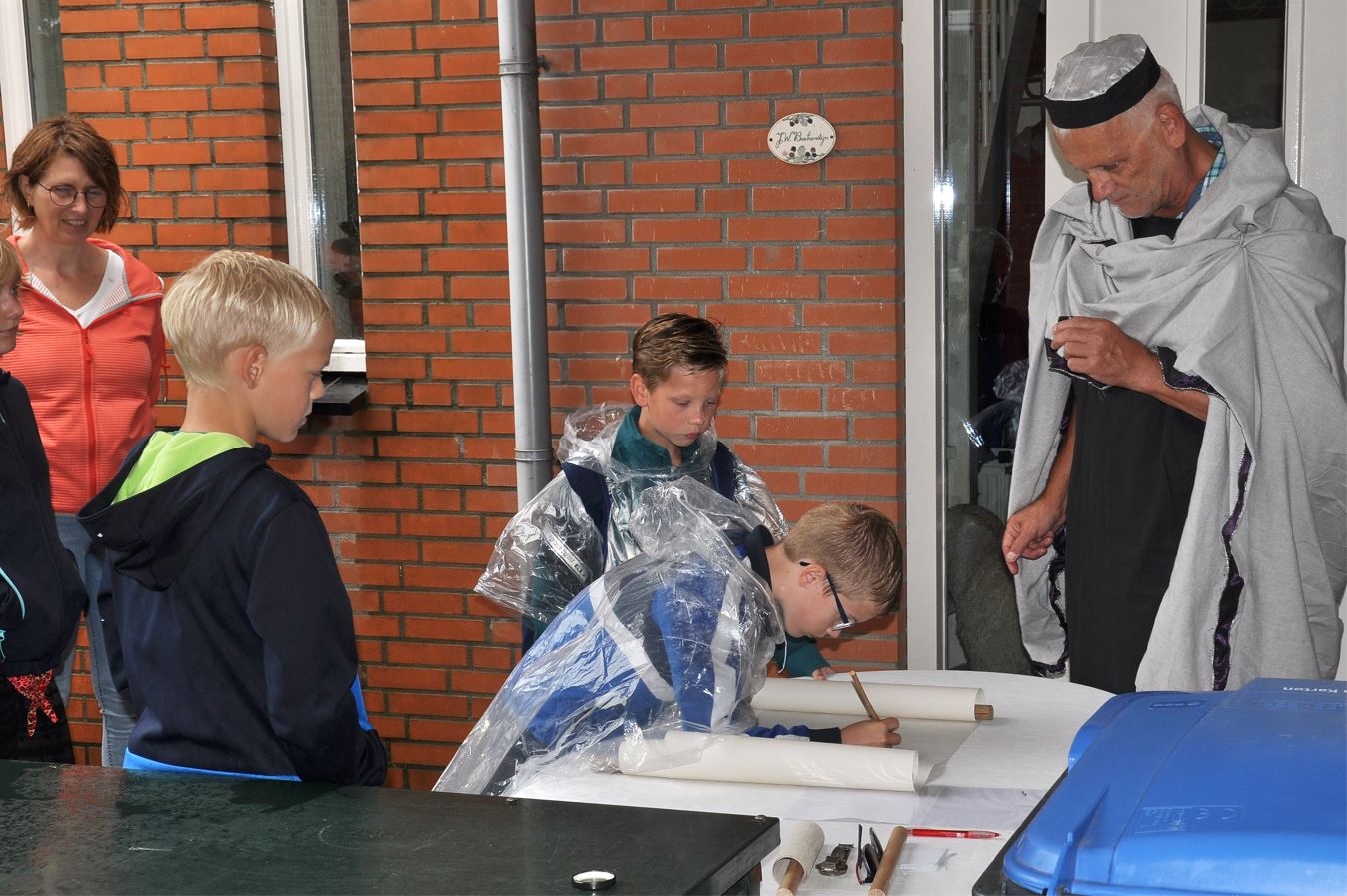 Paulus legde uit dat hij brieven schreef